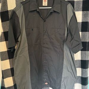 Dickies Black and Gray Shirt